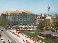 Trg Ante Starčevića 1990-ih godine, prije izgradnje Importane centra